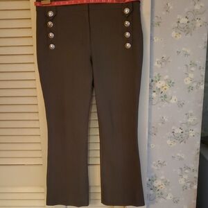 10 Crosby Derek Lam Olive Cropped Trousers